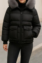 Short Lapel Winter Cotton Jacket