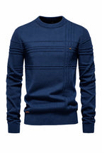 Striped Cotton Crewneck Sweater