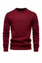 Striped Cotton Crewneck Sweater