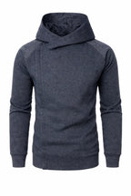 Hooded Side Zip Sweatshirt