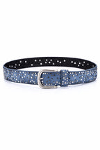 Vintage Star Rivet Leather Belt