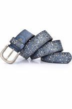 Vintage Star Rivet Leather Belt