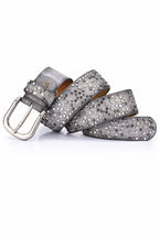 Vintage Star Rivet Leather Belt