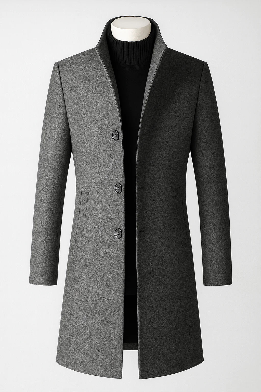 Men’s Long Trench Coat