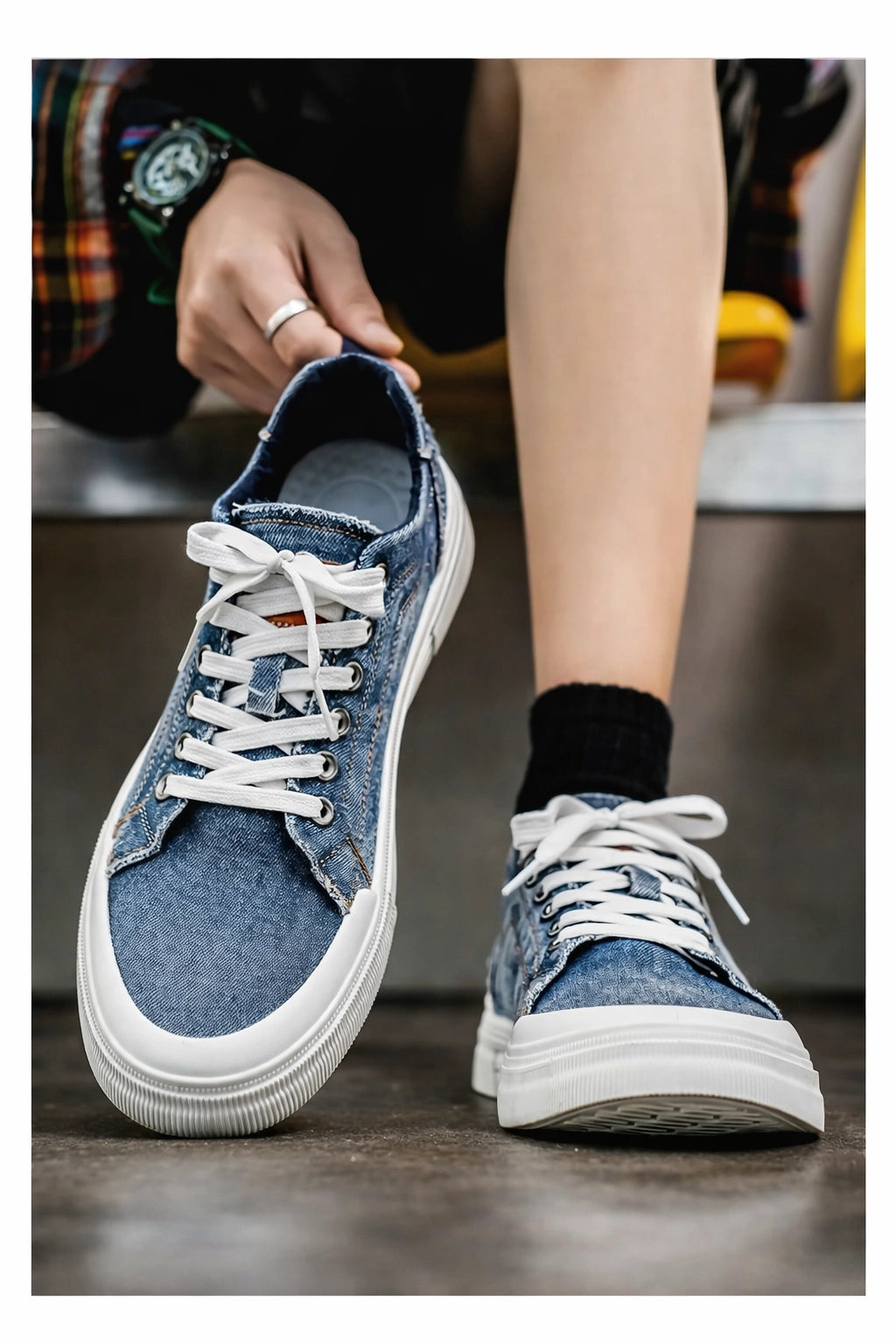 Denim-Sneakers