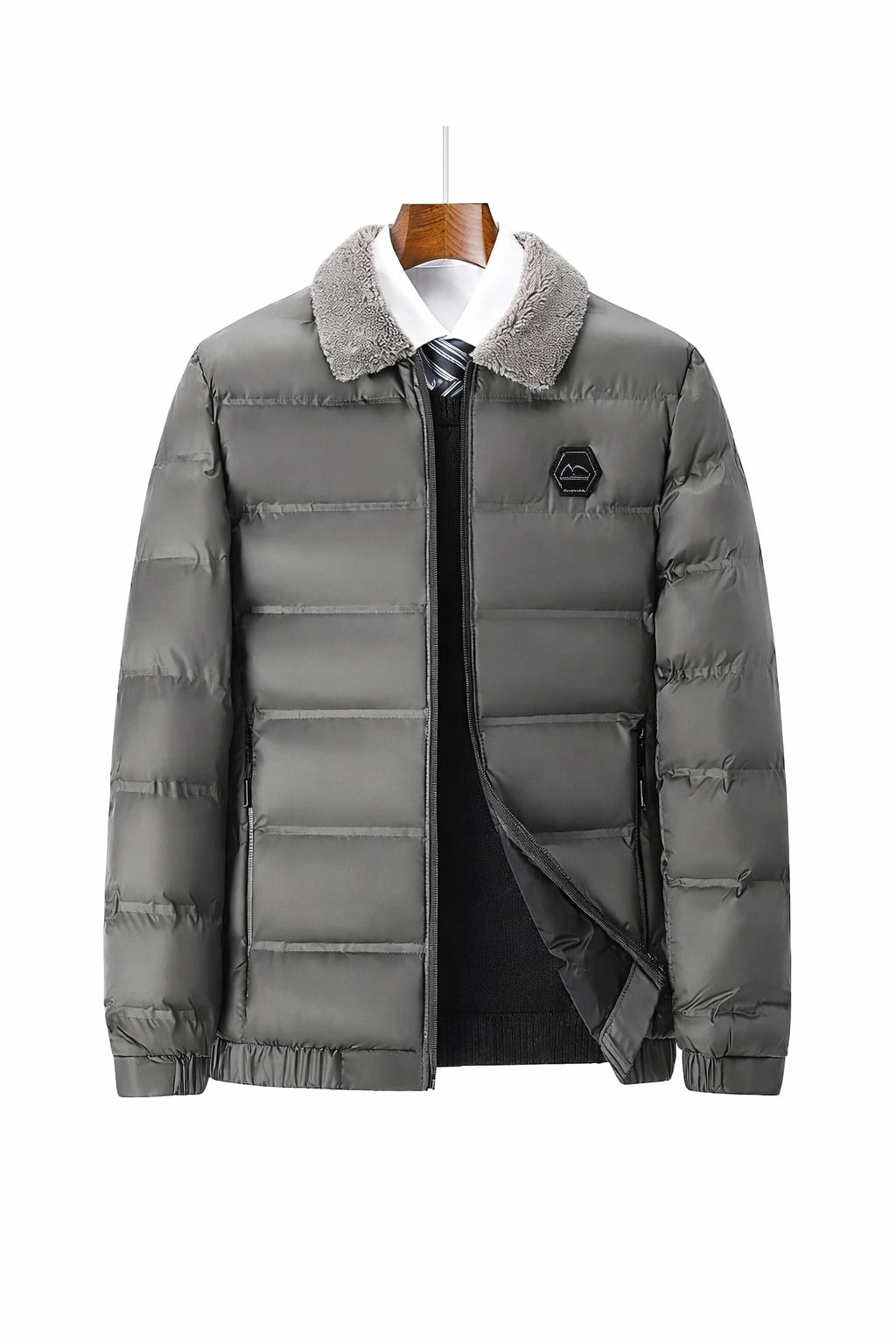 Diamond Quilted Parka