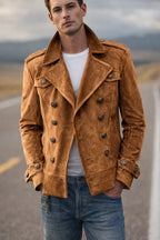 FrostEdge Wildlederblazer