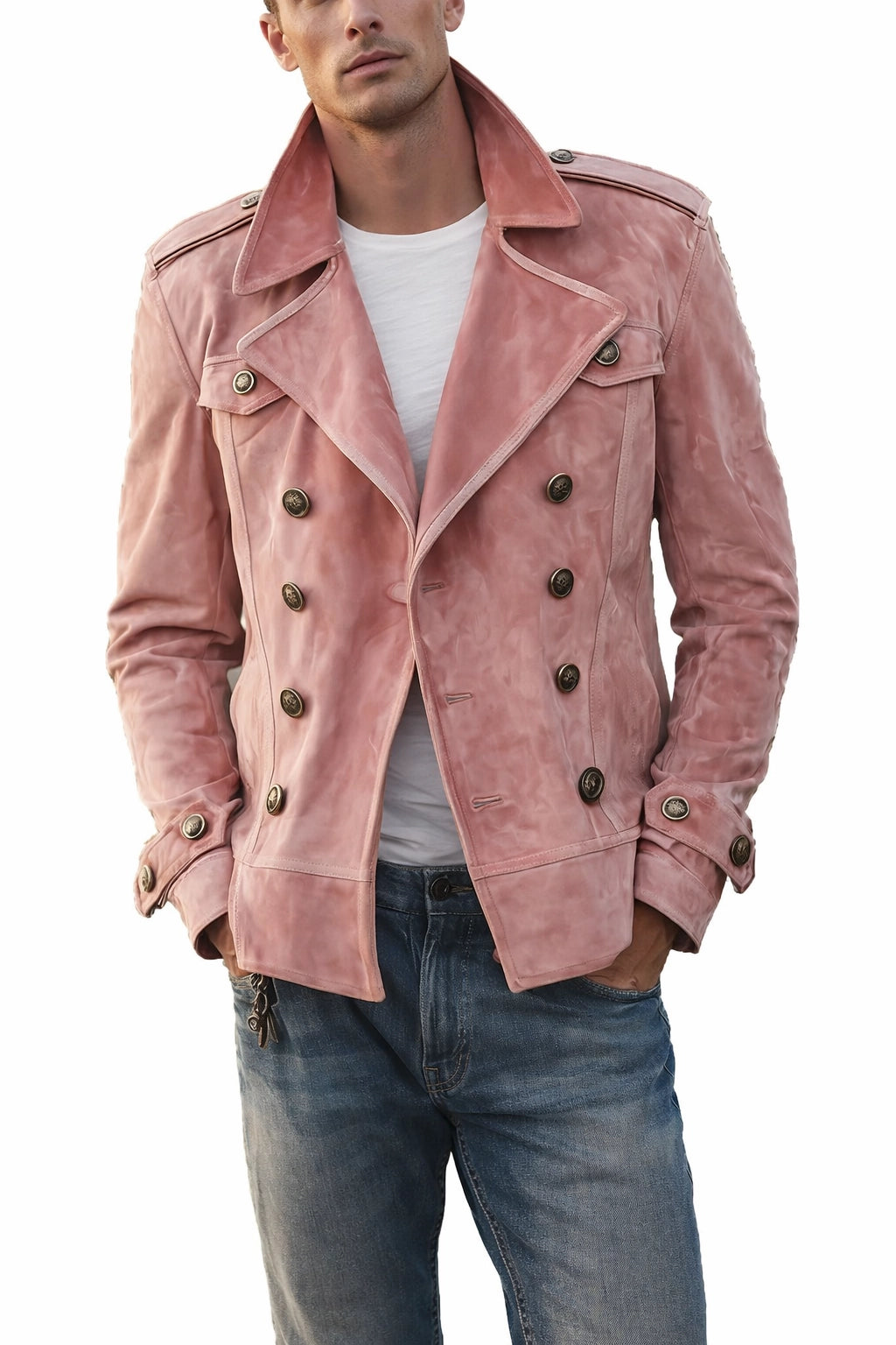 FrostEdge Wildlederblazer