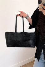 Luxury Woven Tote Bag