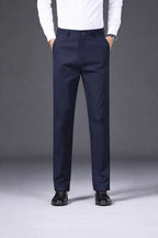 Fleece Slim Straight Trousers