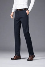Fleece Slim Straight Trousers