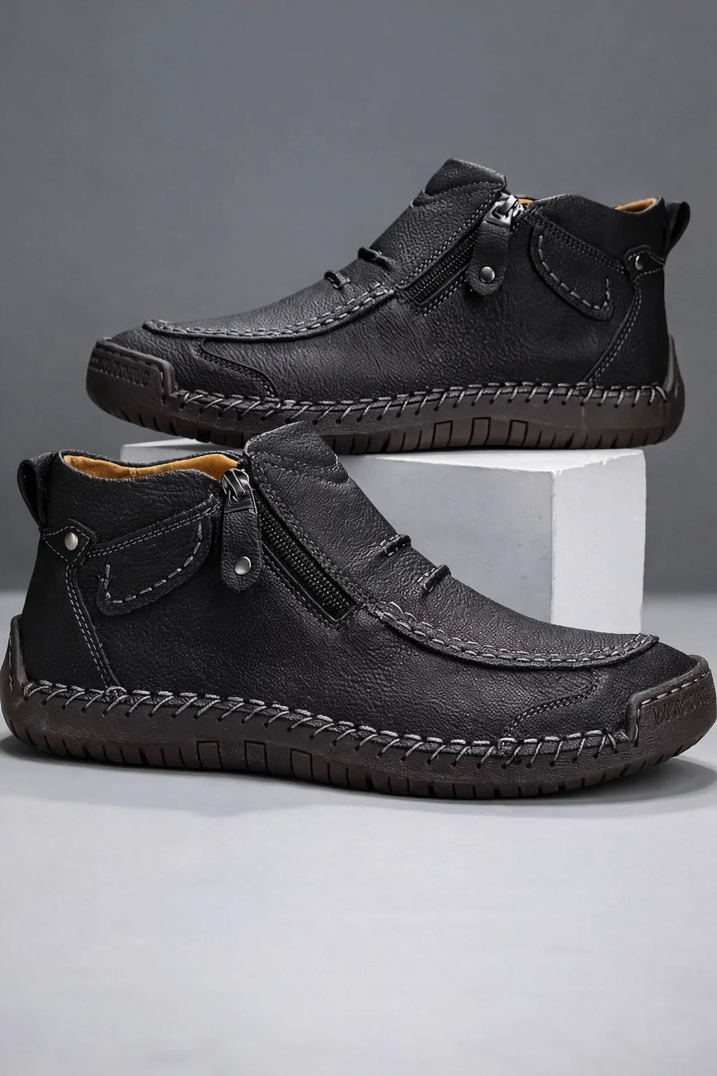 Handmade Leather Ankle Boots