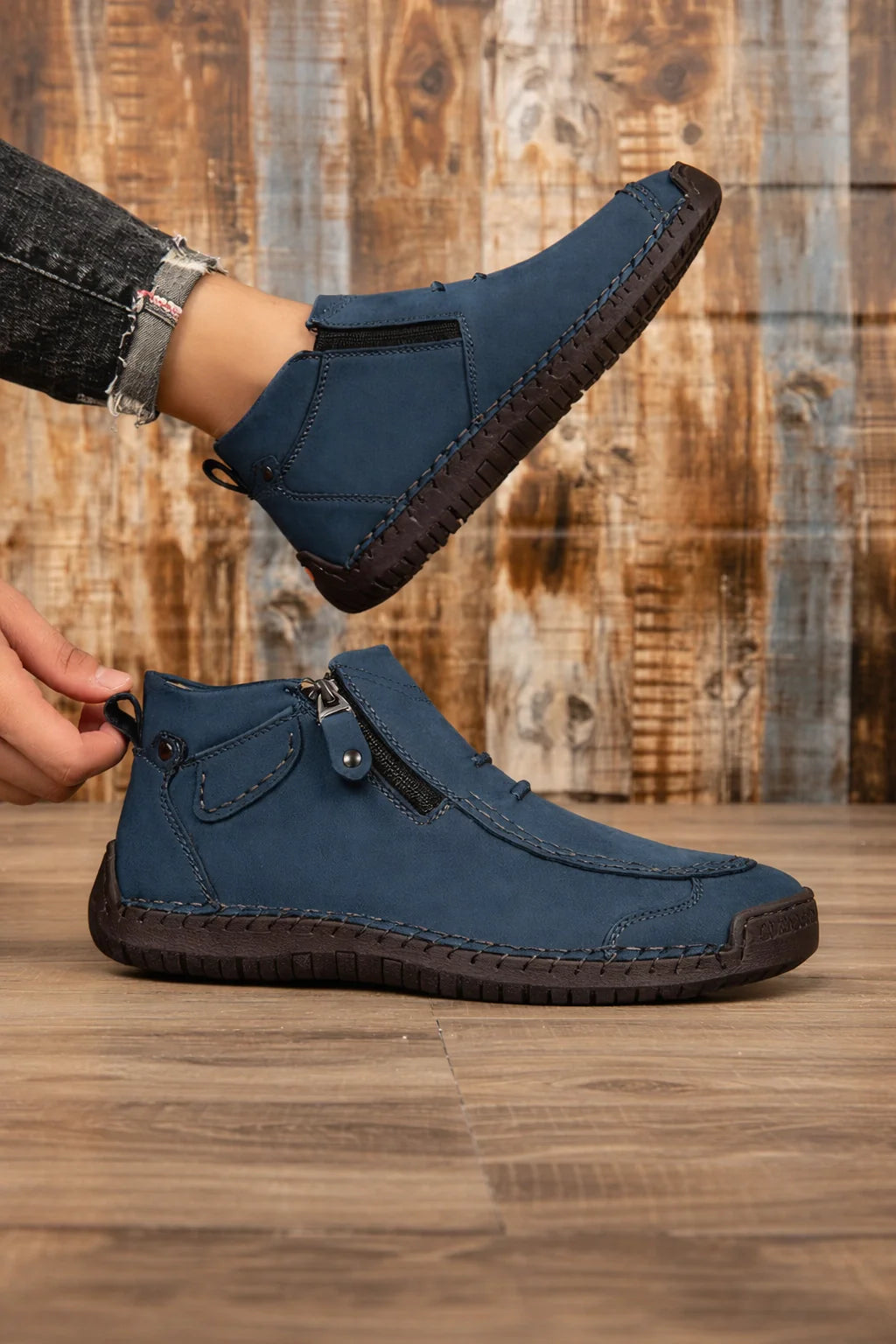 Handmade Leather Ankle Boots