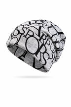 Rainbow Striped Knit Beanie