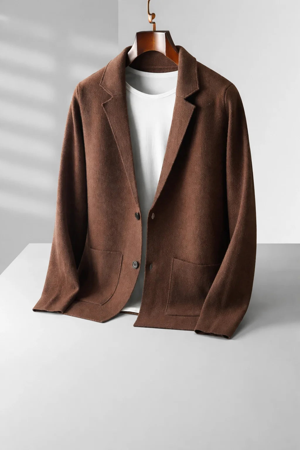 Merino Wool Button Cardigan