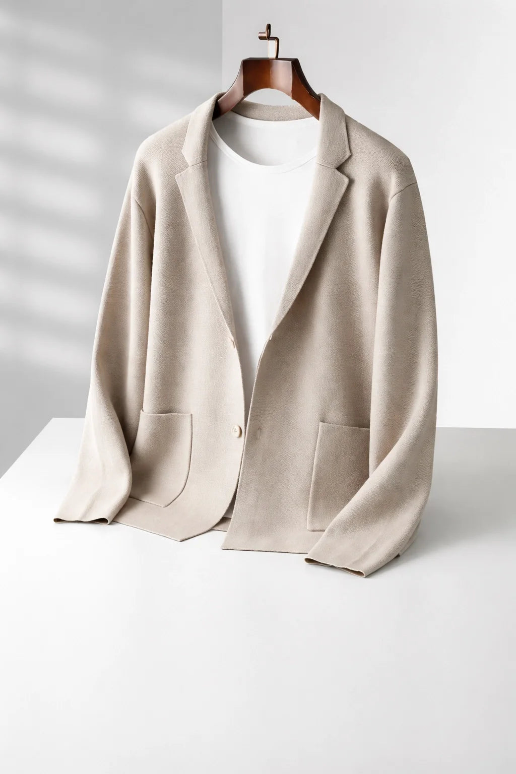 Merino Wool Button Cardigan