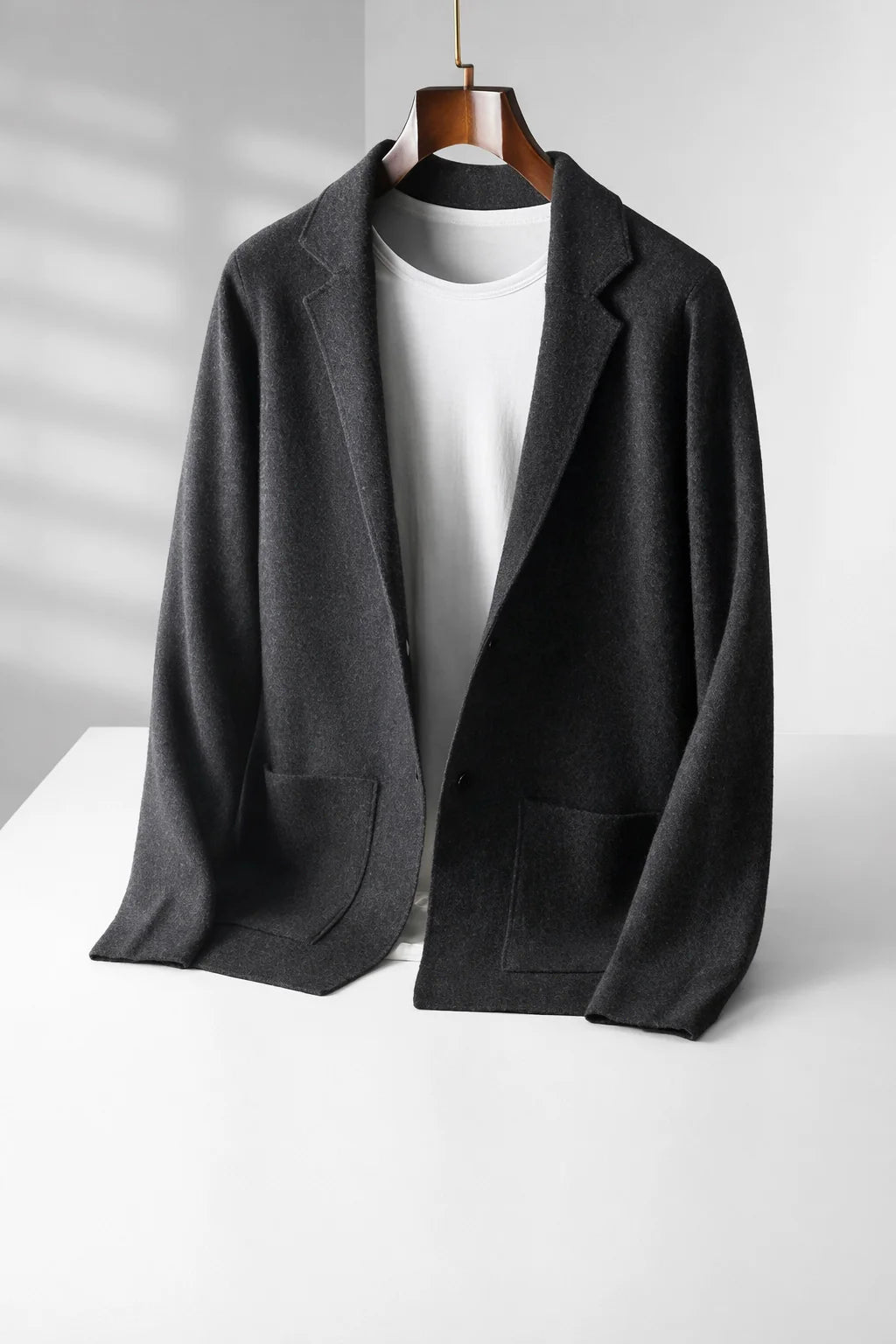 Merino Wool Button Cardigan