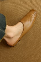 Helma Genuine Leather Mules