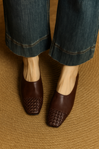 Helma Genuine Leather Mules
