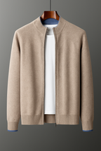 Riku Cashmere Zip Jacket