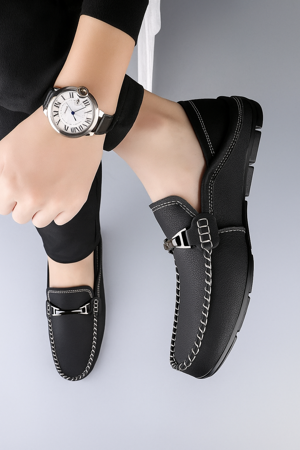 Melver Genuine Leather Loafers