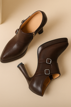 Amaya Genuine Leather Heels