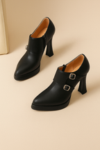 Amaya Genuine Leather Heels