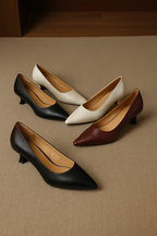 Elar Genuine Leather Heels