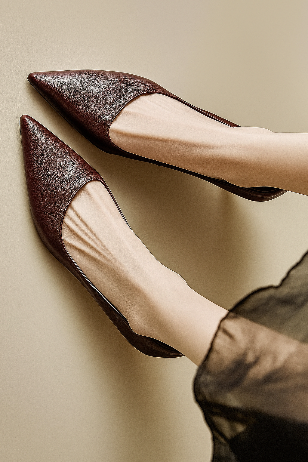 Elar Genuine Leather Heels