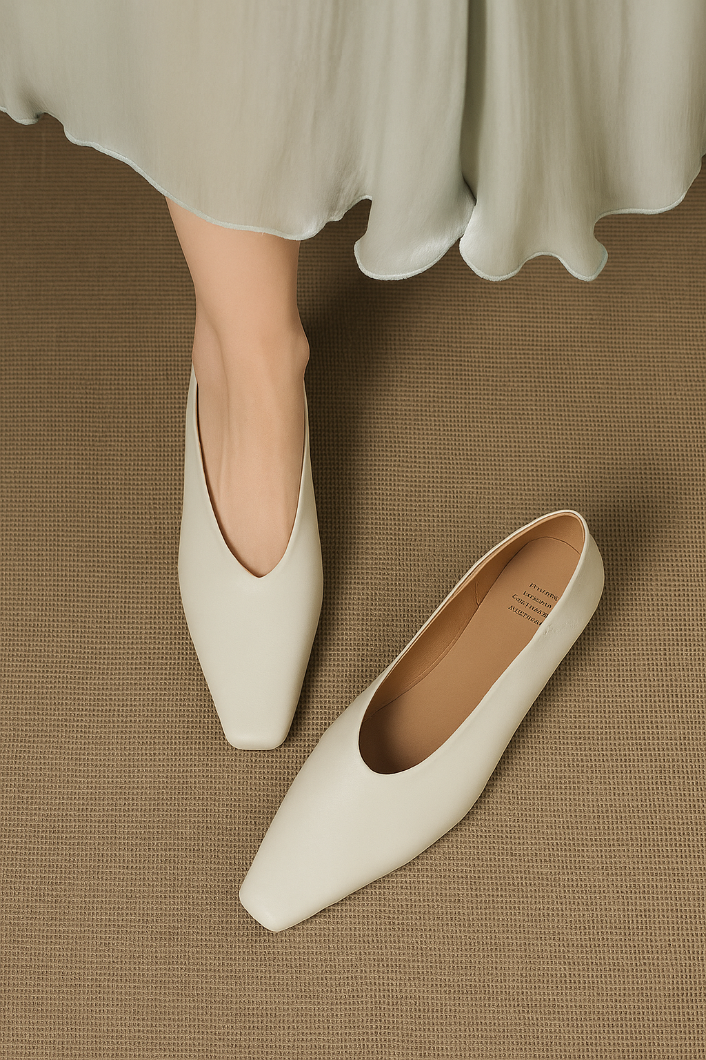 Emor Genuine Leather Flats