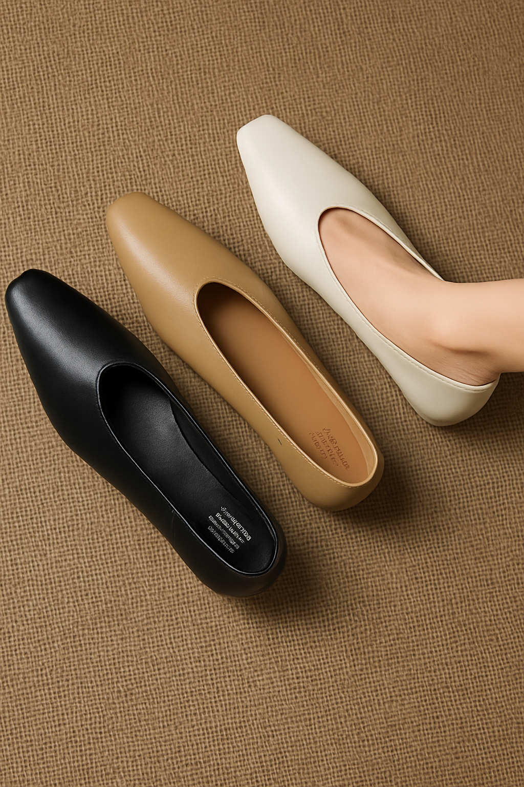 Emor Genuine Leather Flats