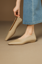 Emor Genuine Leather Flats