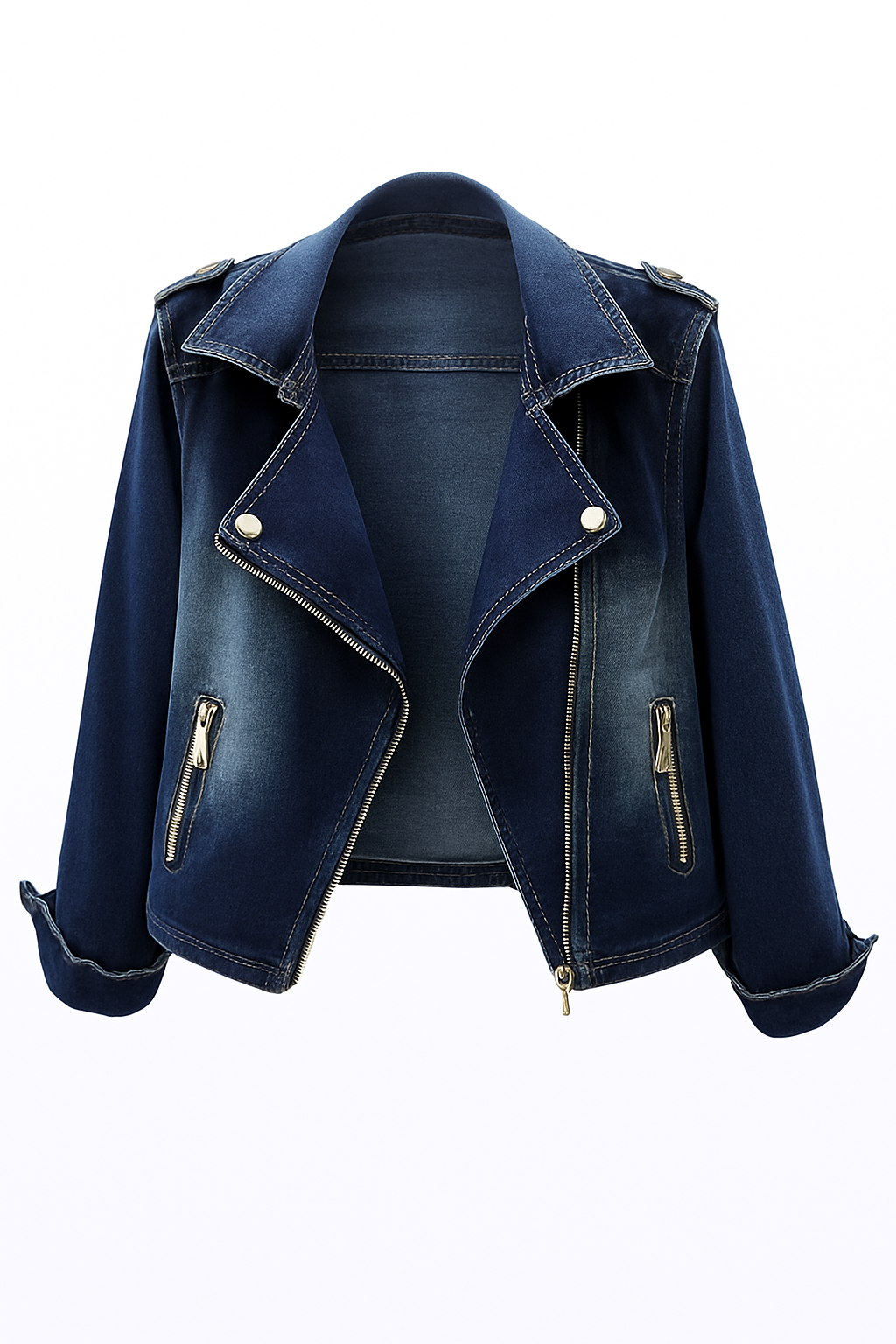 Freya Denim Zip Jacket