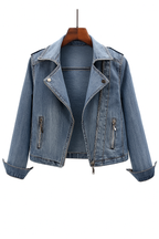 Freya Denim Zip Jacket