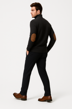 Knit Collar Pullover