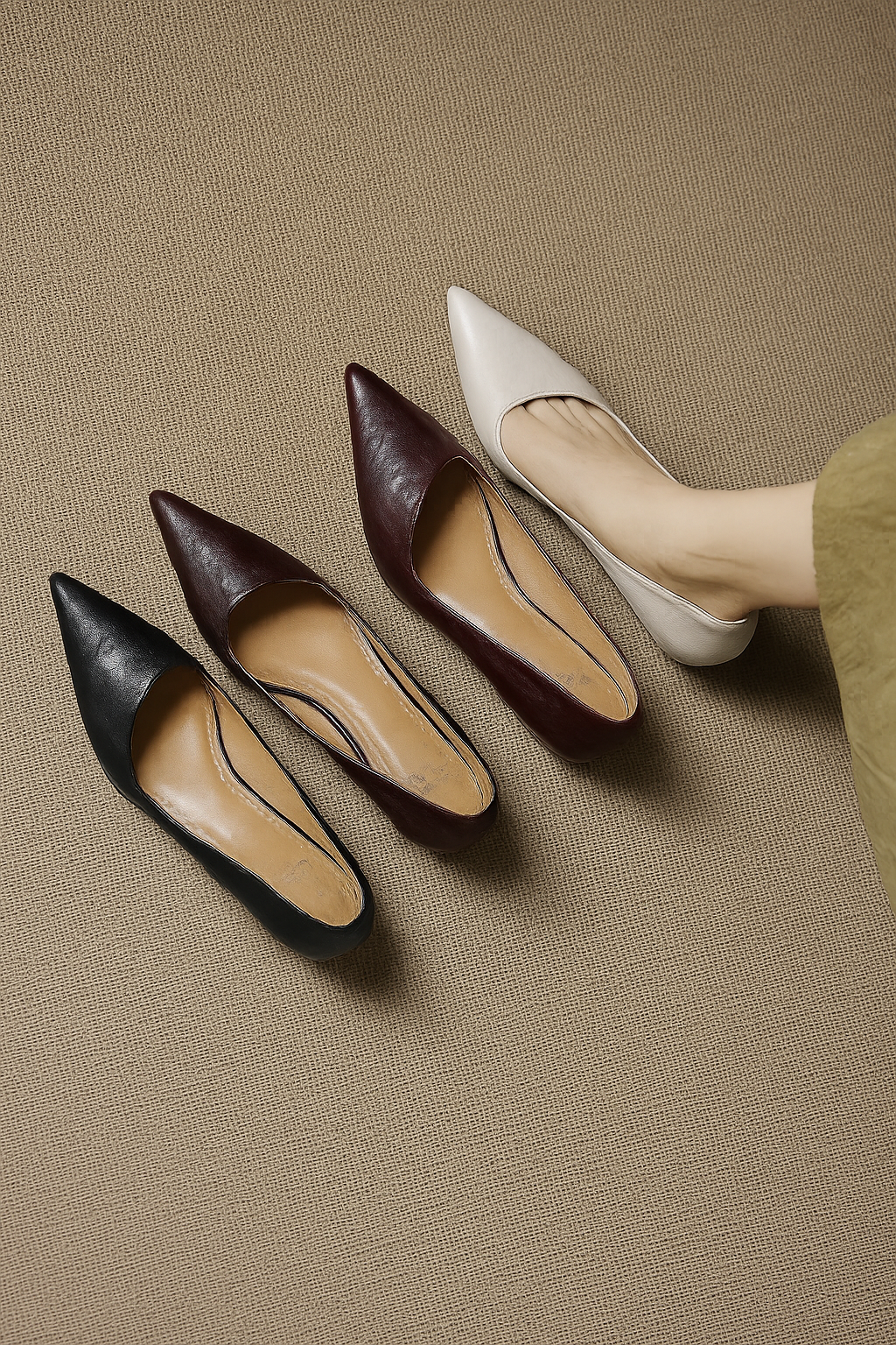 Elar Genuine Leather Heels