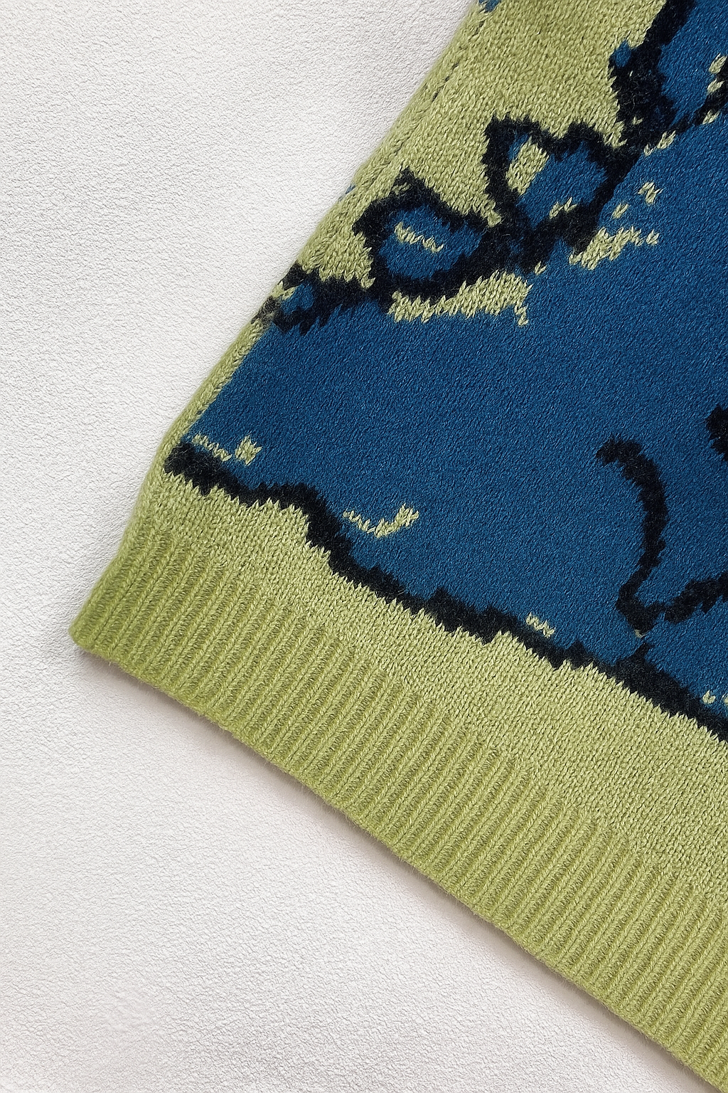 Oversized Dinosaur Knit Sweater