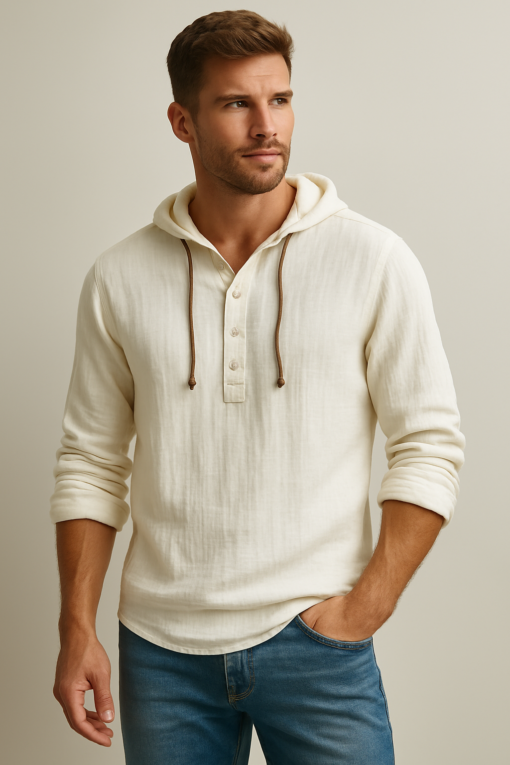 Elden Luxe Hooded Shirt
