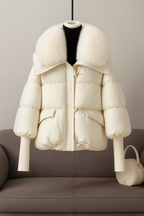 Short Lapel Winter Cotton Jacket