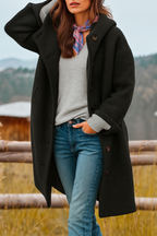 Elegance Hooded Coat