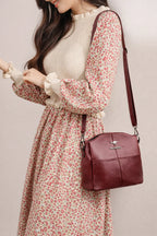 Leather Crossbody Shoulder Bag