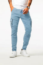 Cargo Denim Jogger Jeans