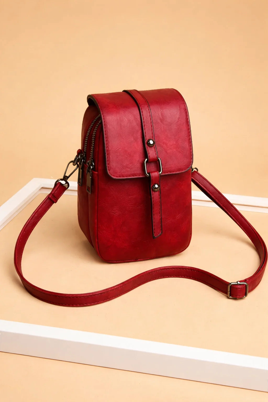 Crossbody Bucket Bag