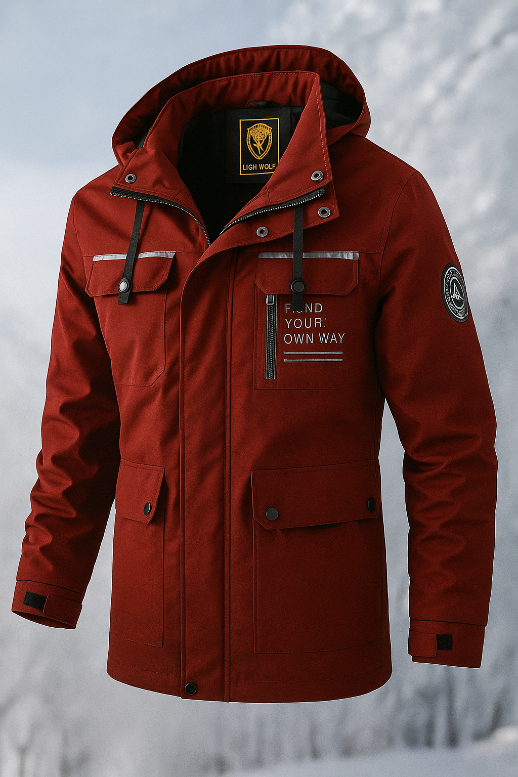 Men’s Hooded Winter Jacket