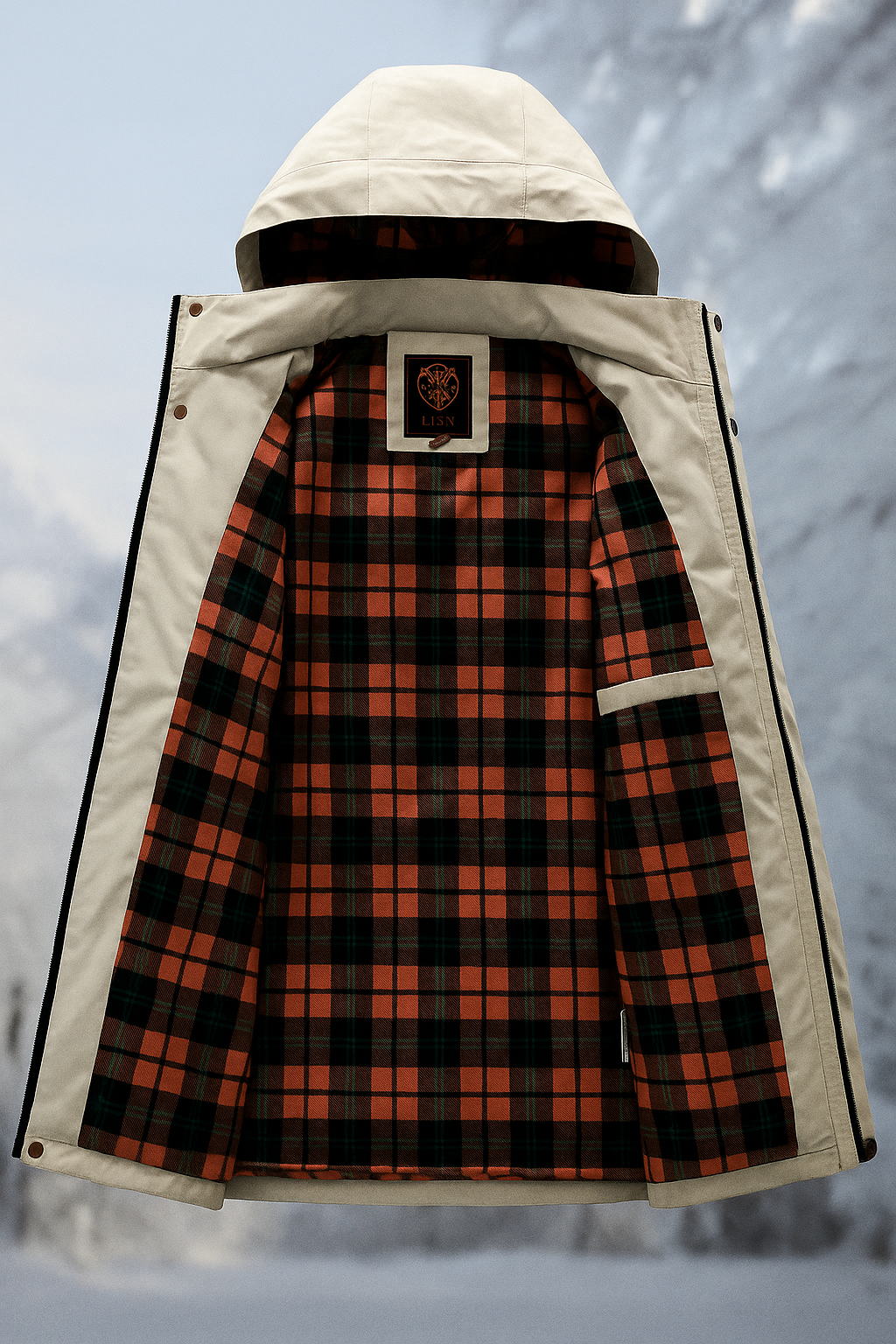 Men’s Hooded Winter Jacket