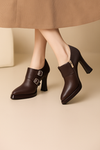 Amaya Genuine Leather Heels