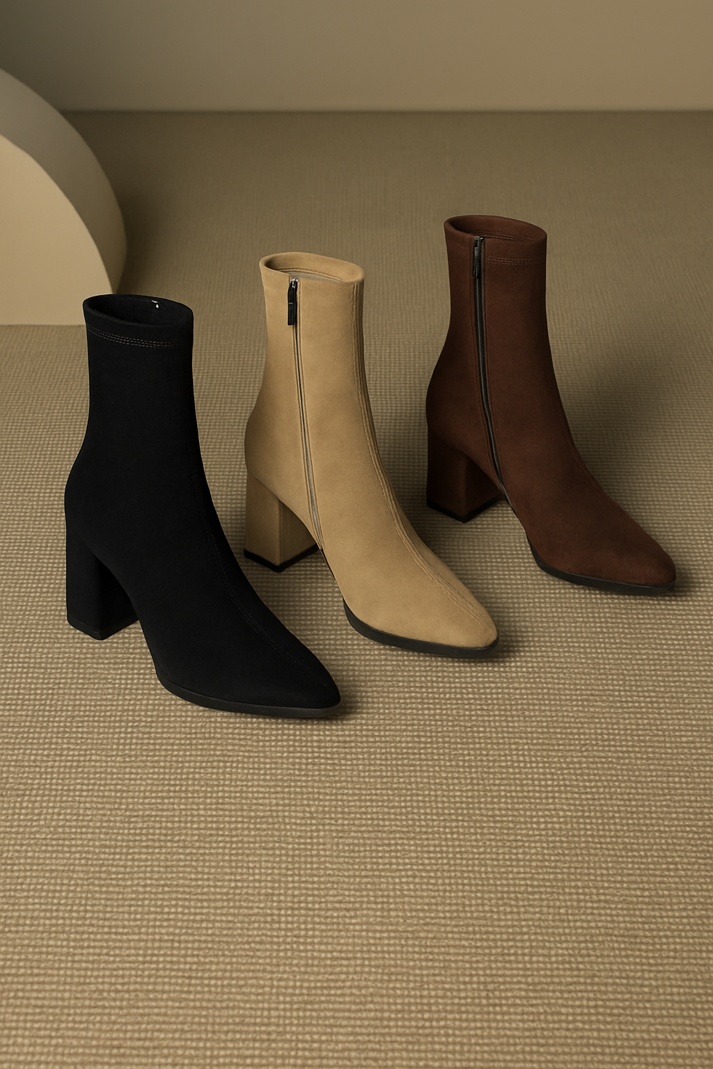 Alora Genuine Suede Boots