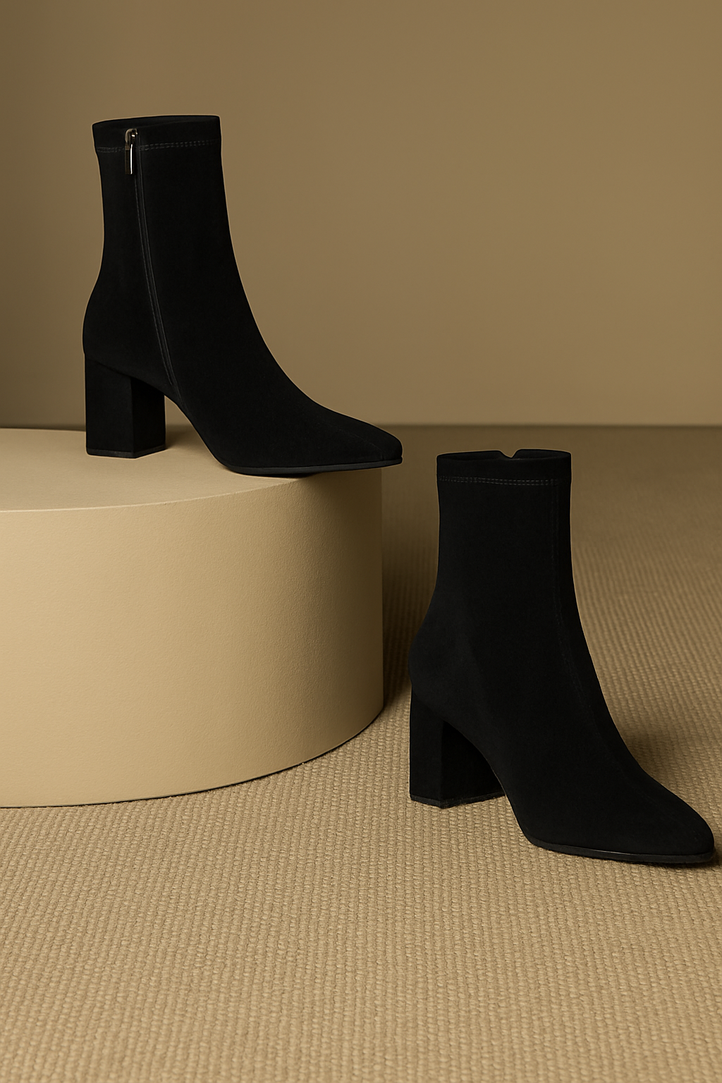 Alora Genuine Suede Boots