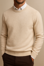 Alven Cashmere O Neck Sweater