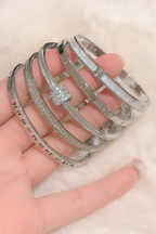 Titanium Gold & Silver Bracelet